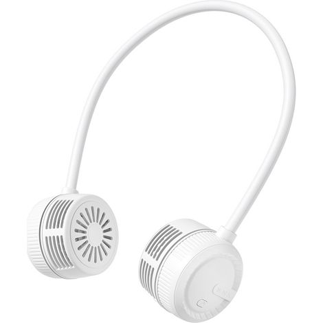 Ventilateur de cou portable, ventilateur personnel, ventilateur de plage réglable, ventilateur rechargeable rafraîchissant, ventilateur silencieux sans pales