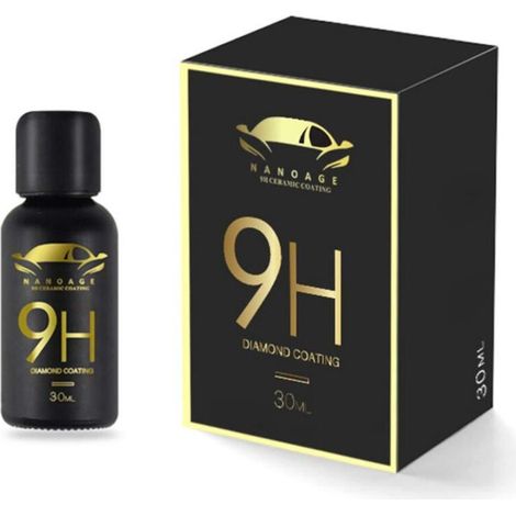 Revêtement Céramique - 9H Nano Scellant Automobile - Protection Peinture Haute Brilliance Hydrophobe Anti-rayures - 100 ml (1/4)