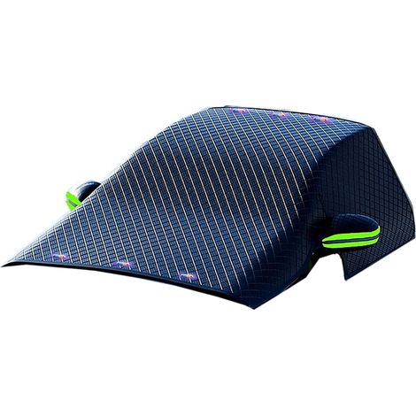 Protege Pare Brise Givre en Tissu Oxford, Protection Pare Brise Hiver pour Trois Vitres Protection Pare Brise, pour Anti Givre Neige Glace UV Pluie (SUV,Voiture) (1/5)