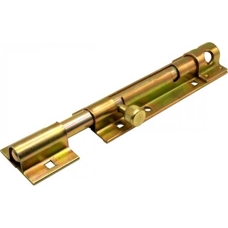 CATENACCIOLO A CANNONE IN OTTONE 80 MM ORO- 10,0 pz
