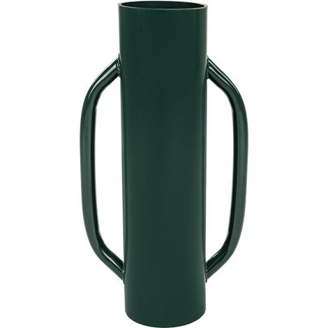Estexo – Enfonce-piquet en acier 60 cm – Poids 13 kg – Pour poteaux de clôture en bois dur – Paroi renforcée pour usage intensif