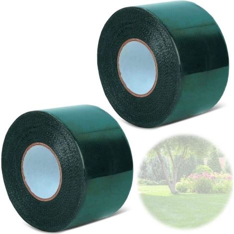 2 Rouleau Bande de Jonction Gazon Synthetique 5 cm X 5 m, Ruban de Gazon Artificiel Auto-Adhésif, Ruban Double Face pour Gazon Synthétique pour Jardin, Balcons pour Connecter de Faux Tapis D'herbe (1/4)