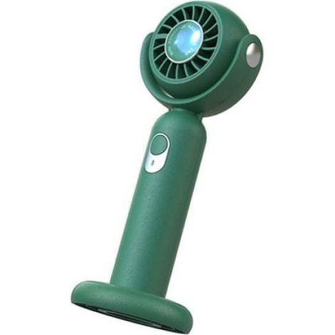 Ventilateur De Poche - Rechargeable Usb - Support Pivotant - Pour Bureau Metro Voyage - 1 Pièce (1/5)
