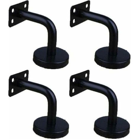 4 Pièces Acier Inoxydable Supports de Main Courante pour Fixation Murale Supports de Rail d'escalier pour Rampe Escalier Support (1/5)