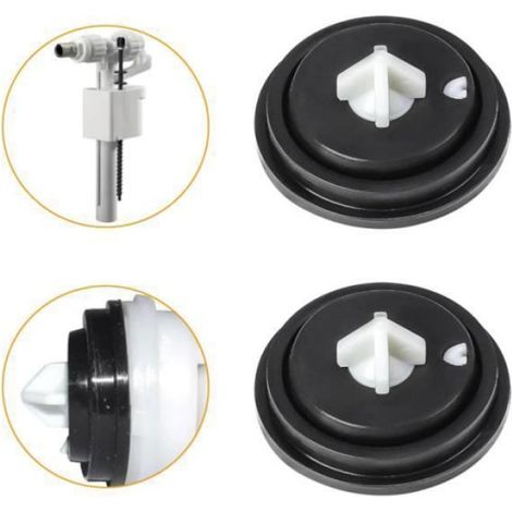 Membrane Chasse D Eau - Joint Diaphragme Pour Robinet Flotteur - Réparation WC Intérieur - Lot De 3 (1/4)
