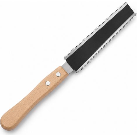 Scie égoïne double face à pointe pour menuiserie 31,4 cm (1/5)