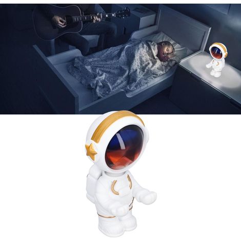 Astronaut Dawn Light Miniatur-Schreibtischlampe, 360° drehbar, USB-aufladbar. (1/5)