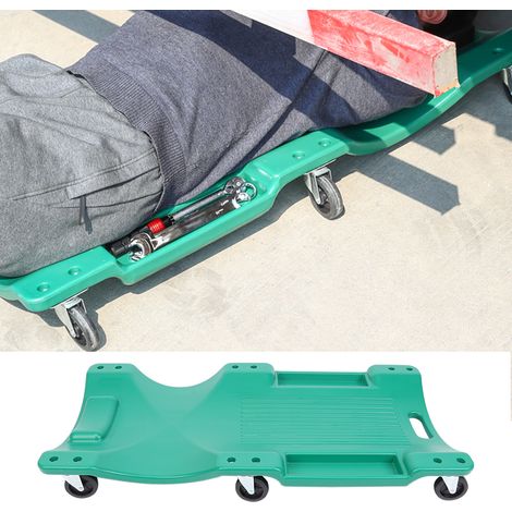 38 Zoll Universal-Rollwagen aus Kunststoff mit 2 Tonnen Tragkraft (ohne Schwammauflage) – Werkstatt-Reparaturwerkzeug (1/5)