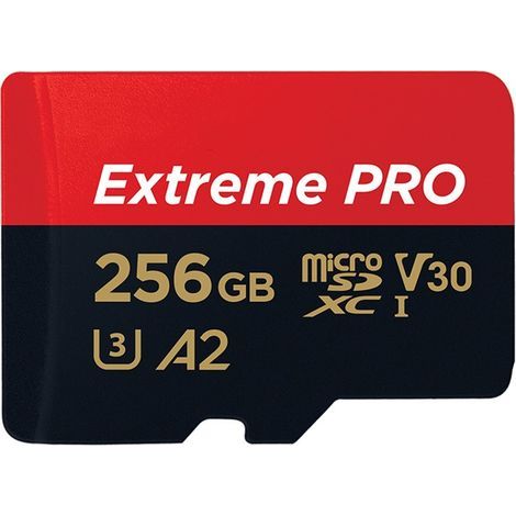 Carte mémoire 256 Go pour caméra embarquée, carte SD pour téléphone portable, carte TF A1