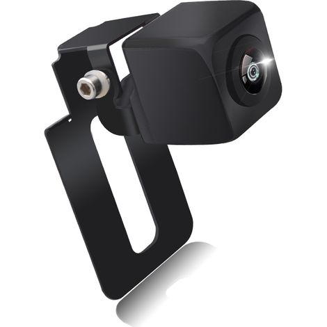 Caméra AHD 720P avec boîtier métallique, vision nocturne et support de plaque d'immatriculation (1/5)