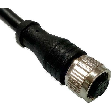 Connecteur pré-câblé RS PRO 12 conducteurs , M12 Femelle, 2m ( Prix pour 1 )