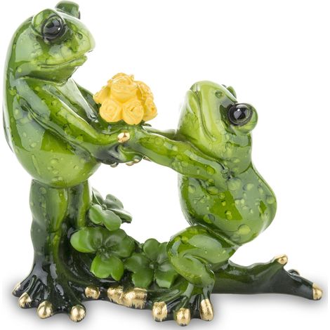 Froschfigur, 11 cm, Heiratsantrag, Liebesfrosch (1/5)
