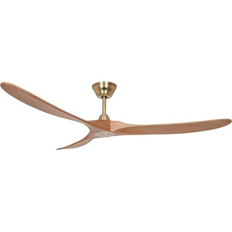DC Ceiling Fan Eco Genuino Brass / Oak 180