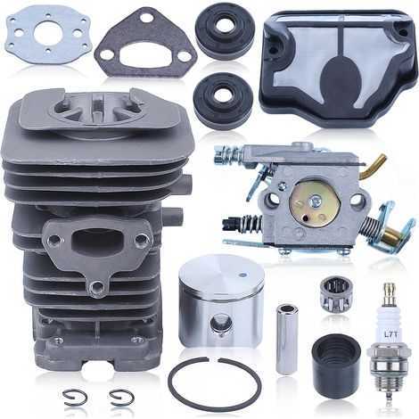 Kit cylindre-piston-carbure de 40 mm pour Husqvarna 142 141 137 136 Sierra 530069941 (1/5)