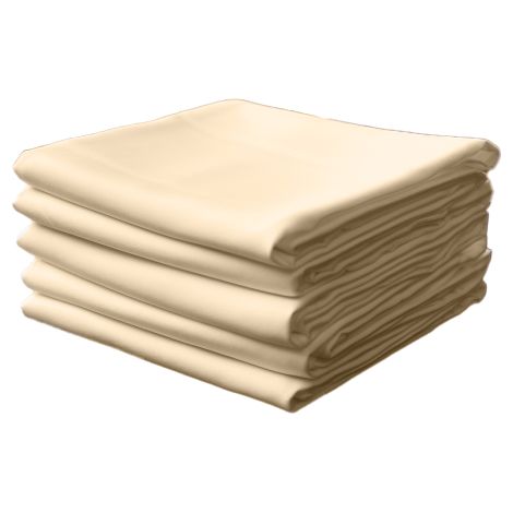 Tovaglioli di stoffa color champagne, 10 pezzi, 45x45 cm