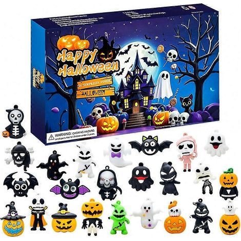 Advent Calendar in a Surprise Box - Set of 24 Items - Airplane Box Display