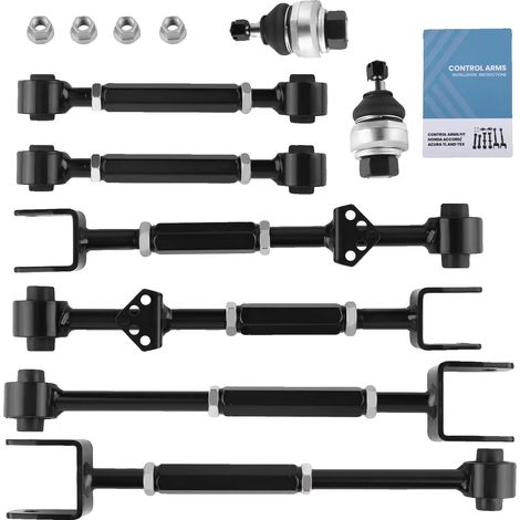 Hintere Sturzarm-Kit, 68,7 cm Länge, 20,5 cm Breite, 13 cm Höhe, 8,3 kg Gewicht, Kompatibel mit Mittelklasse-Limousine 2008-2013 (1/5)