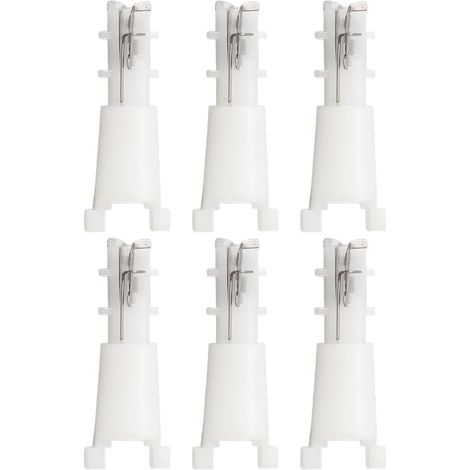 20 pièces têtes de rechange pour tondeuse à nez, accessoire de voyage léger pour hommes, coupe-cils et soins du visage (1/5)
