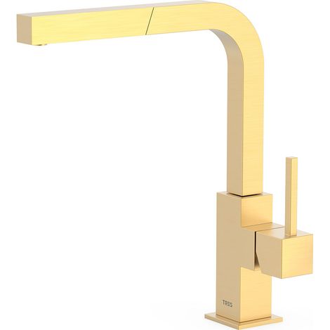 GRIFO MONOMANDO CON CAÑO EXTRAÍBLE PARA COCINA CON