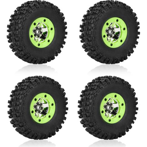 Pneus et roues pour voitures RC 1/12, pièces détachées pour modèles Wltoys 12428 et 12423 (pneu gauche et droit, 4 pièces) (1/5)