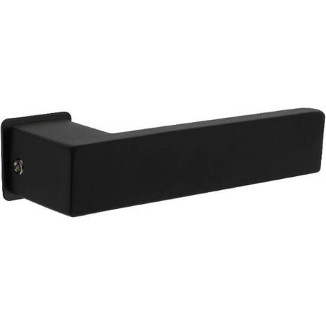 Poignée de porte étanche Amsterdam petite rosace noire - 0023.092202 (1/3)