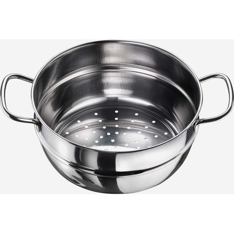 Colapasta acciaio inox 22 cm per induzione Inox Plus