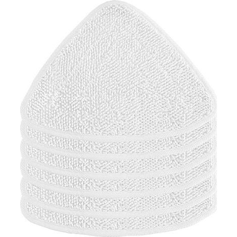 6-teiliges Set Mikrofaser-Ersatzpads für Dampfmopps, kompatibel mit Vileda Dampfmopps für hohe Saugfähigkeit und Wiederverwendung (1/5)