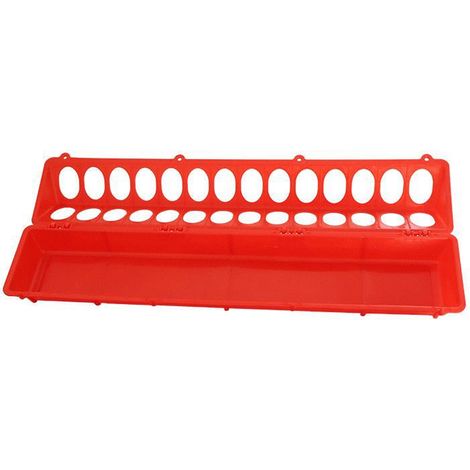 Criba Alimentaria Para Aves - Caja De Alimento De 50 Cm Con 28 Compartimentos - Para Pollos Pollitos Codornices Y Palomas - 1 Unidad (1/5)