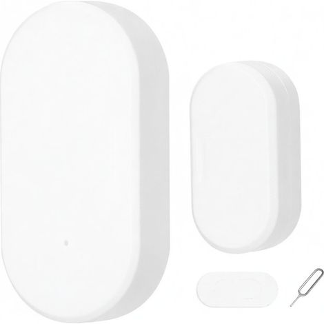 Irovami Capteur porte/fenêtre ZigBee – Ouverture/fermeture – Idéal pour maison, alarme, domotique (1/5)