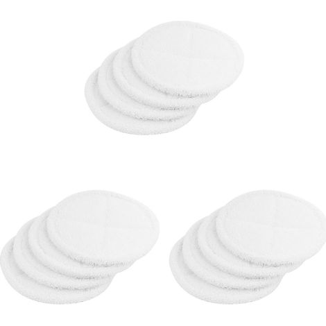 12er-Packung weiche Kontakt-Wischmopp-Pads als Ersatz für den Bissell Spinwave 2039A 2124 Elektro-Hartbodenmopp (1/5)