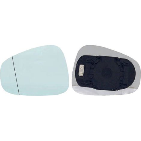 Verre de rétroviseur gauche chauffant asphérique bleu Alfa Romeo 159 depuis 2005