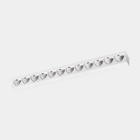 Downlight Bento Wall Washer 12 LEDS 12 Blanco cálido - 2700K CRI 90 Blanco IP20 842lm