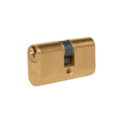 VIRO 0745 CILINDRO OVALE 27-27 OTTONE C/3CH PROFILO