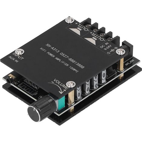 Module Amplificateur de Puissance Double Puce Bluetooth Haute Puissance Composant Électronique Numérique XH-A313 (1/5)