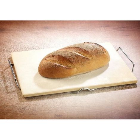 Pierre à pizza pour cuisson au barbecue - Rectangle, 38 cm (1/3)