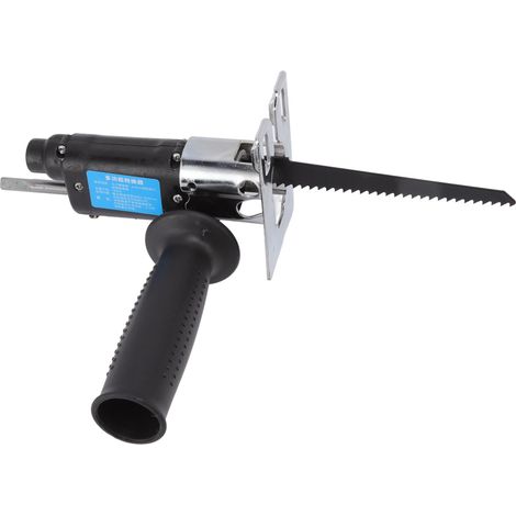 Scie alternative électrique portable avec bouton de verrouillage pour la coupe du bois (1/5)
