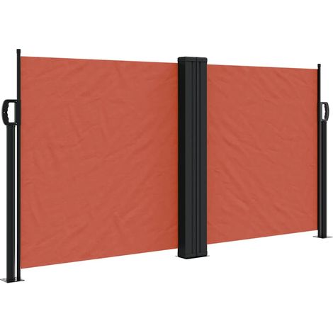 Maison Exclusive - Tenda da Sole Laterale Retrattile Terracotta 120x1200 cm