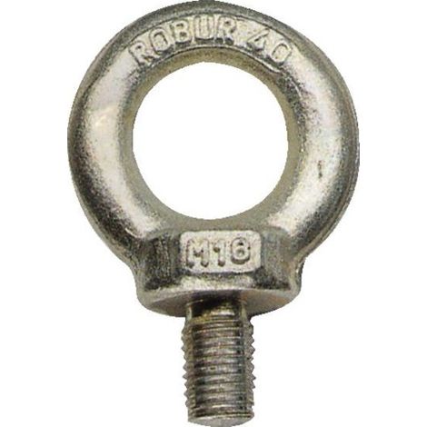 Anello di sollevamento maschio lungo zincato ø 10