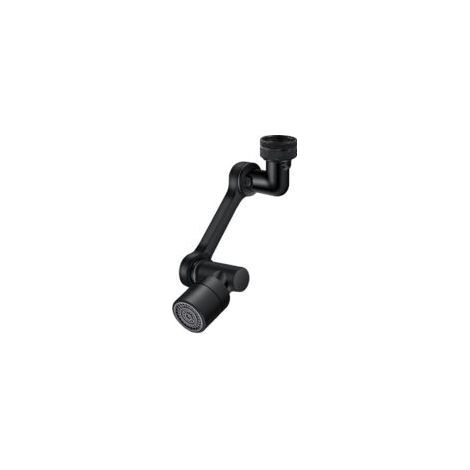 Yarona Robinet, alargador de grifo, adaptador de grifo de cocina, alargador de grifo de cocina, grifo multifuncional giratorio 1080 grados, alargador de grifo (negro) (1/5)