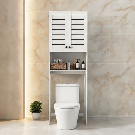 Meuble de salle de bain bianco en MDF 67 x 31,5 x 190 cm (1/5)