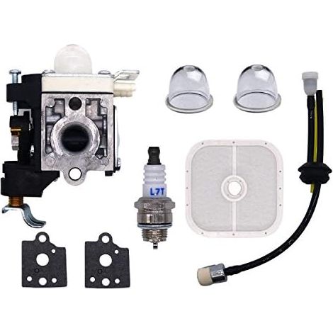 Sostituzione carburatore RB-K90 con kit di manutenzione Repower - Guarnizioni pompetta primer - Candela - Filtro aria compatibile con soffiatori Echo PB-251 PB-255 PB-255LN ES-255 (1/5)