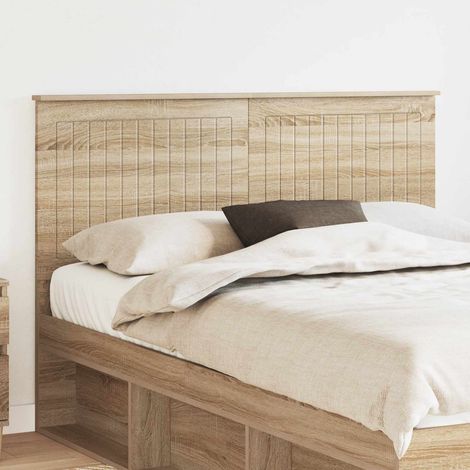 Tête de lit-Panneau de lit Chêne Sonoma 140 cm Bois d'ingénierie 820538 (1/5)