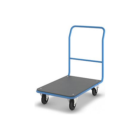 Carro de plataforma  con manija fija  cama de tablero MDF