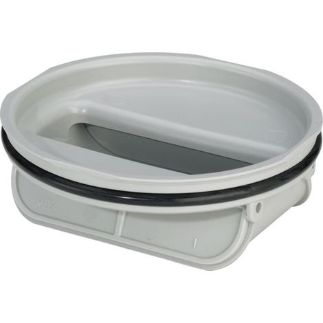 Viega – Barrière aux odeurs 583262 – Siphon de sol en plastique gris – Prévention des mauvaises odeurs – Pour systèmes d'évacuation