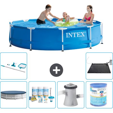 Intex Piscina con struttura Rotonda - 305x76 cm - 7-pezzi  S31480