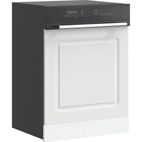 Panneau de lave-vaisselle Kalmar blanc 60x1,5x57 cm, Design Moderne (1/5)