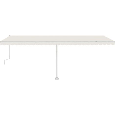 Maison Exclusive - Tenda da Sole Autoportante Automatica 600x300 cm Crema (1/5)