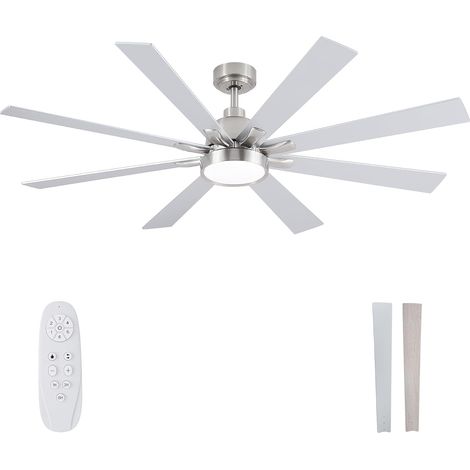 1178XSN Ventilateur de plafond avec éclairage et télécommande 120 cm (1/5)