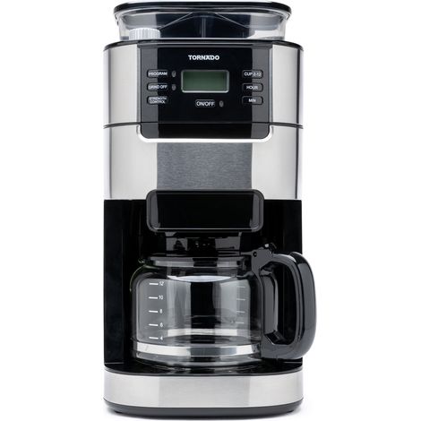 Tornado TCM 1025A GS machine à café filtre acier noir