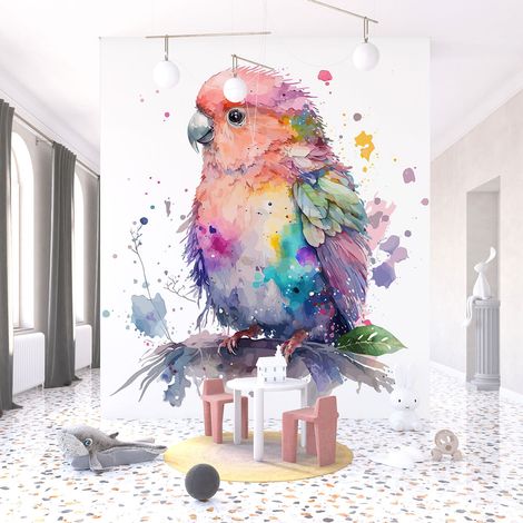Papier peint panoramique Enfants - Oiseau - 390 cm x 251 cm (1/3)